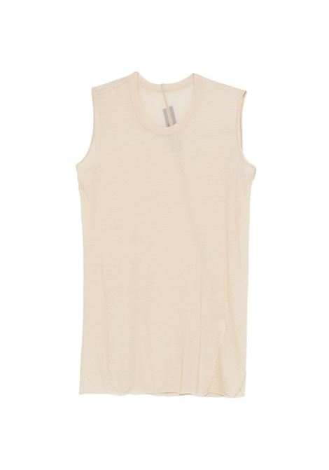 basiic sl t tank top man sand RICK OWENS | RU01F2151 UC138